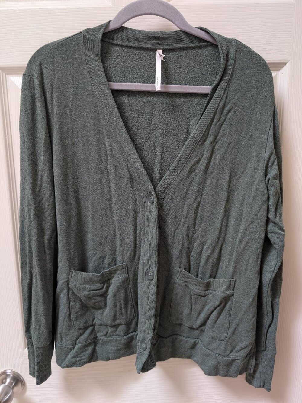 Olive Green Cardigan